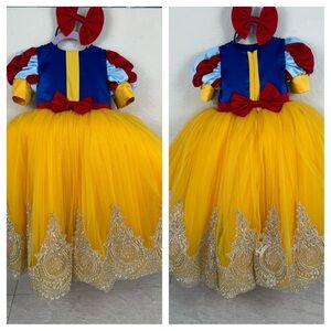 Adaaziza princess dress with luxury cape